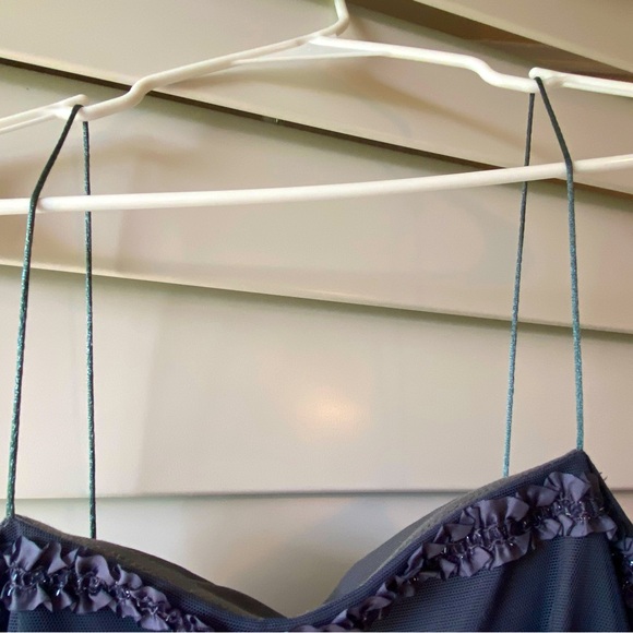 JS Collections gray cocktail dress. Size 8. - Picture 3 of 8